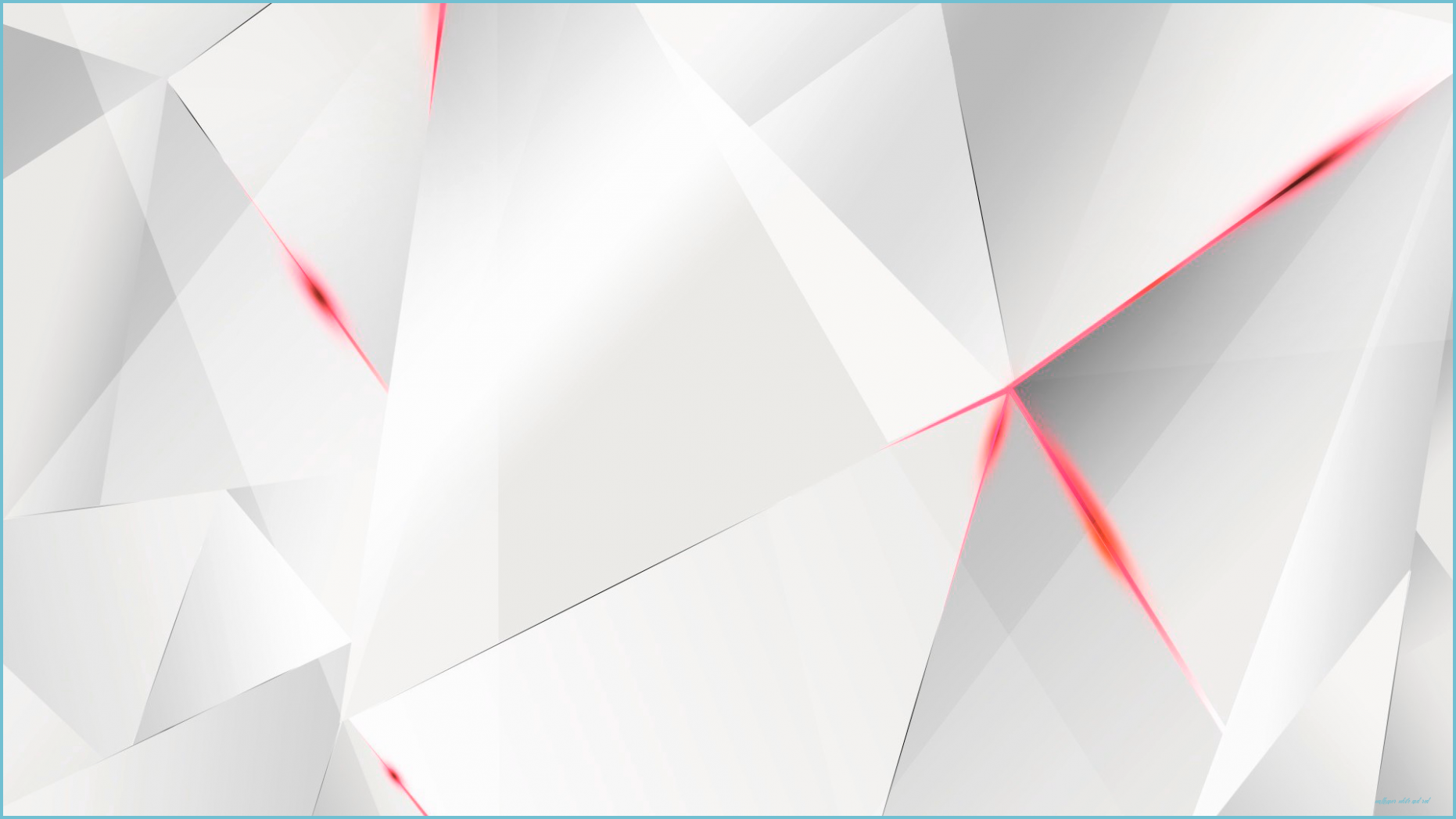 Wallpaper Abstract Polygons (White BG) by kaminohunter on white and red