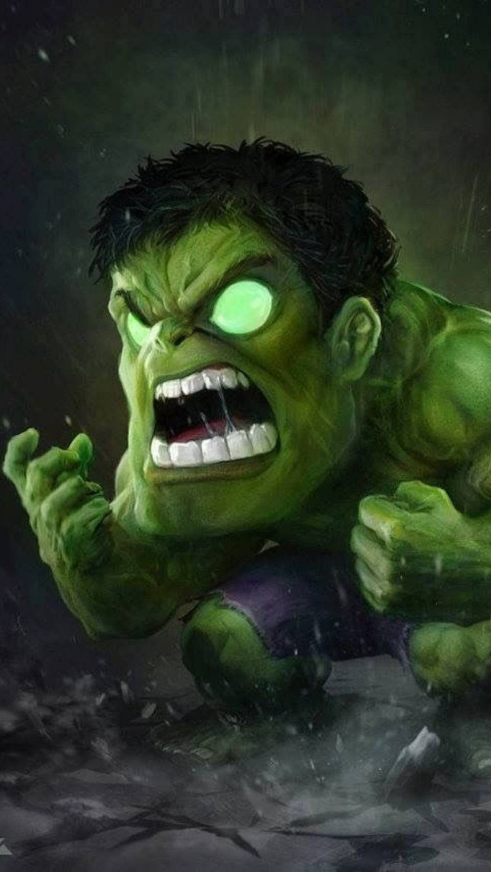 Chibi Hulk Wallpaper