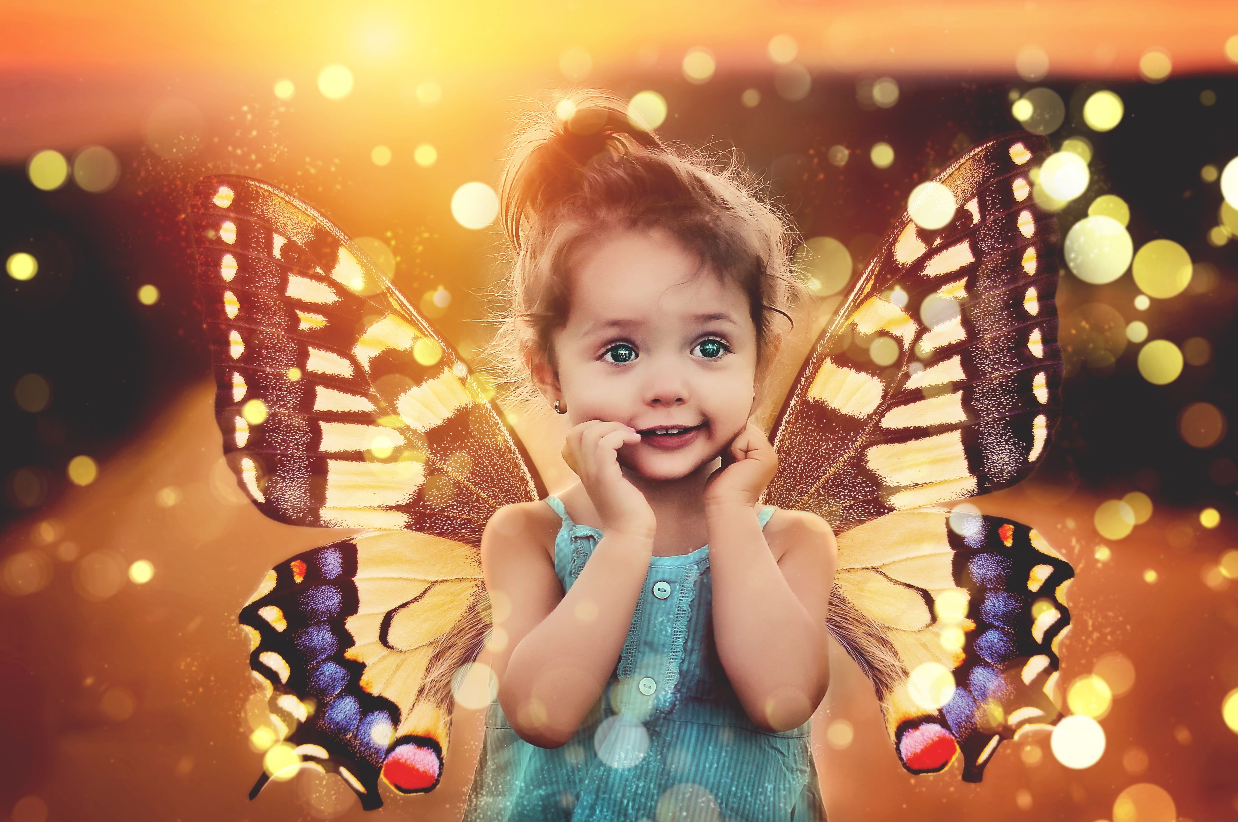 Little Cute Baby Girl Angel Wallpaper 4k Resolution Image Girl HD HD Wallpaper
