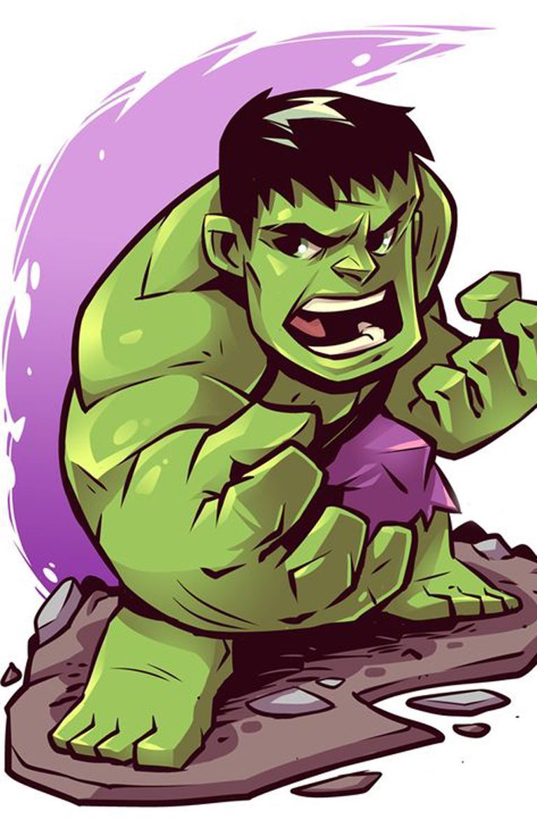 Chibi Hulk Wallpaper
