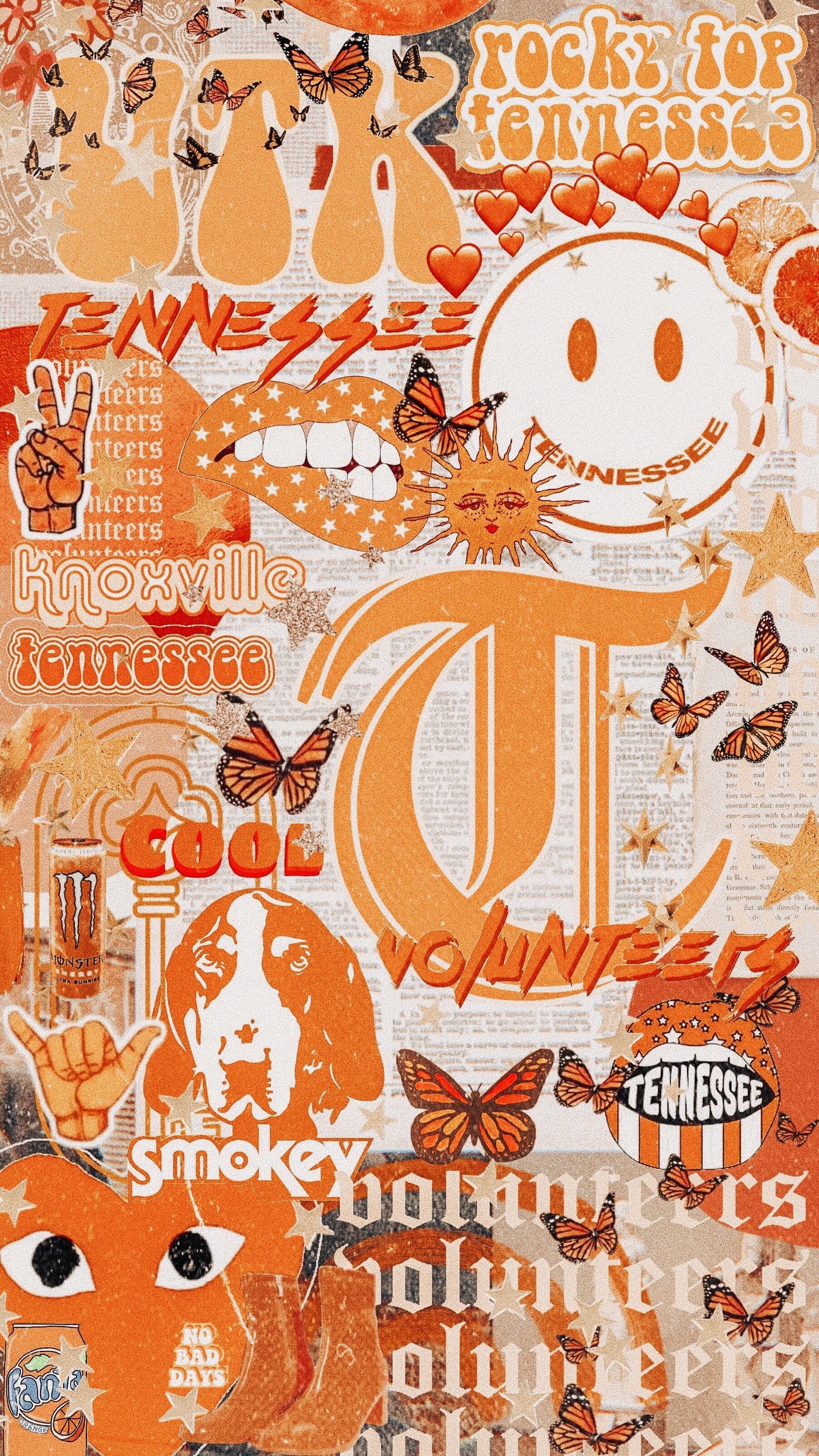 university of tennessee. iPhone wallpaper vintage, Cute wallpaper, Art collage wall