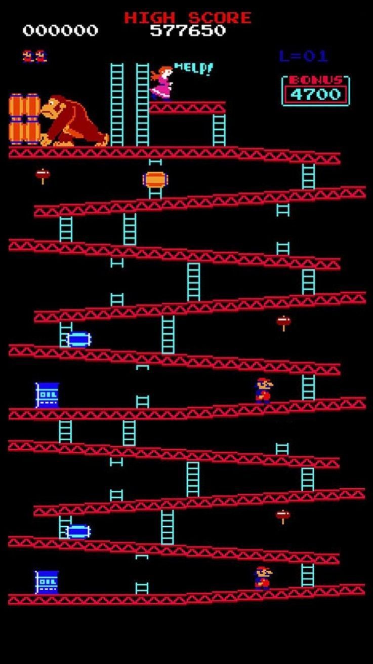 Donkey Kong iPhone Wallpaper