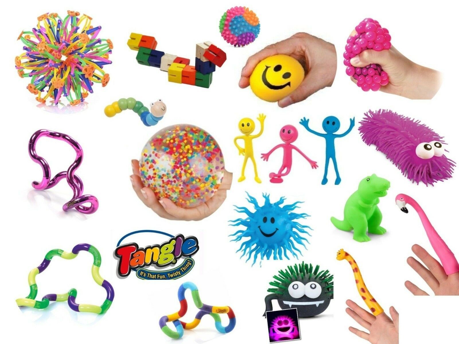 Sensory Toys Stretch Fiddle Fidget Autism ADHD Special Needs SEN