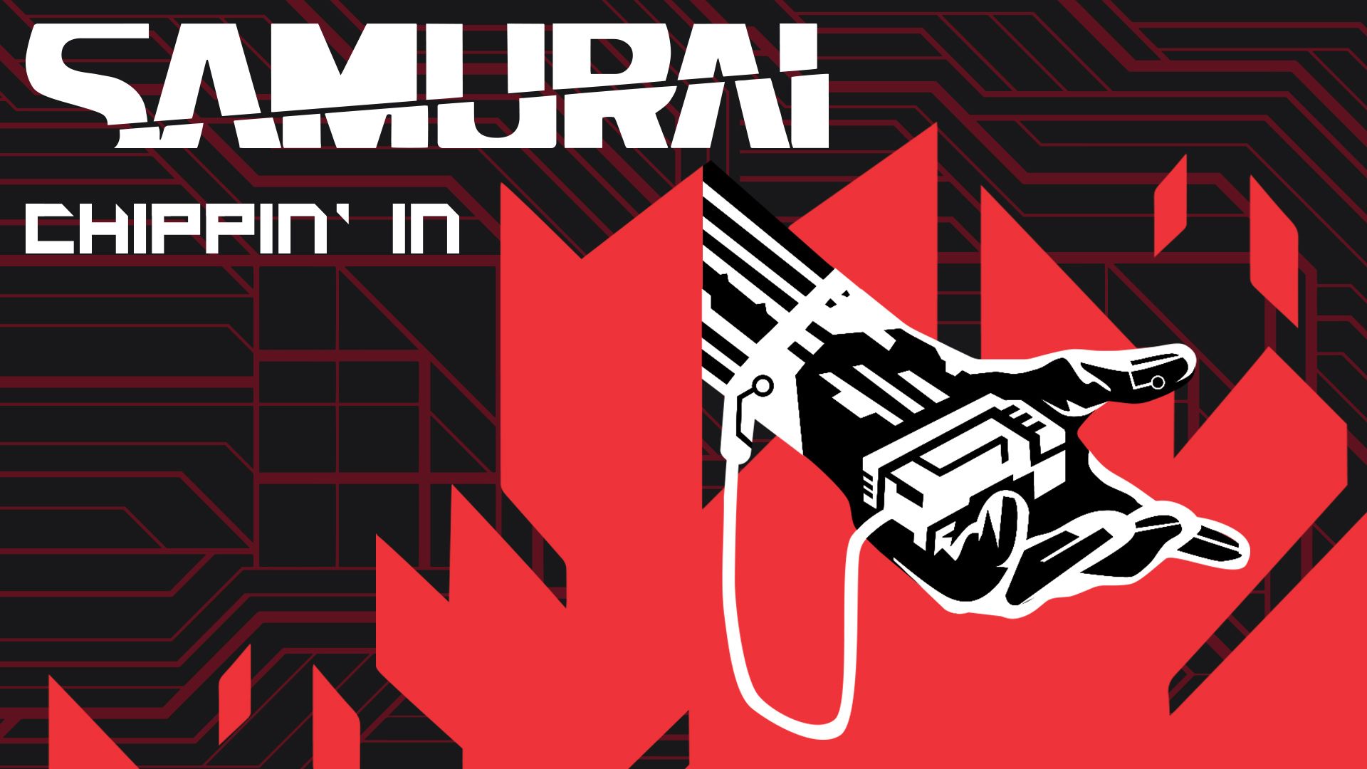 Cyberpunk 2077 Car Samurai Logo Katana 4K Wallpaper #3.2229