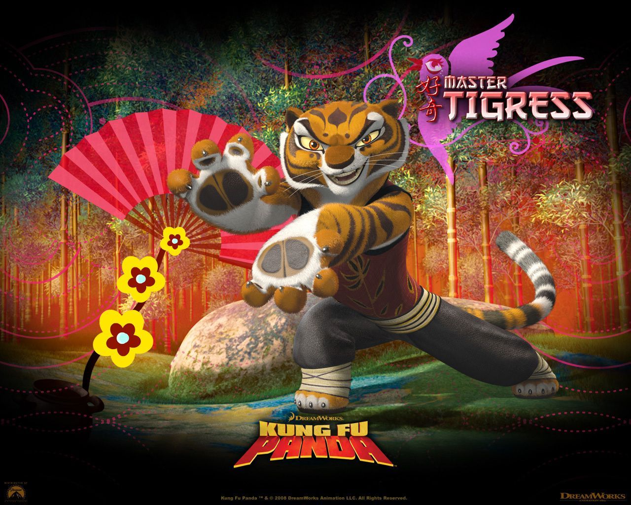 Master Tigress. Panda wallpaper, Kung fu panda, Kung fu movies