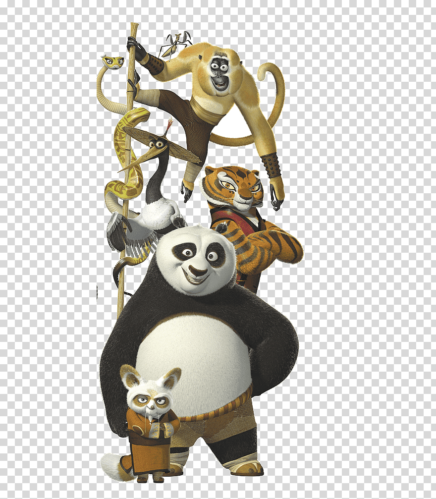 kung fu panda tigress and viper