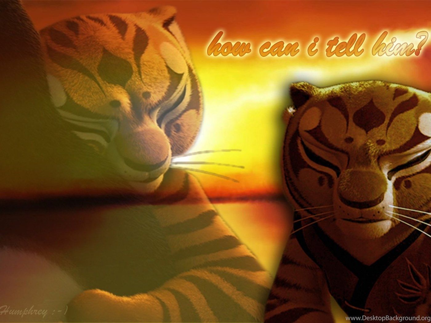 Tigress Secretly In Love Kung Fu Panda Fan Art Fanpop Desktop Background