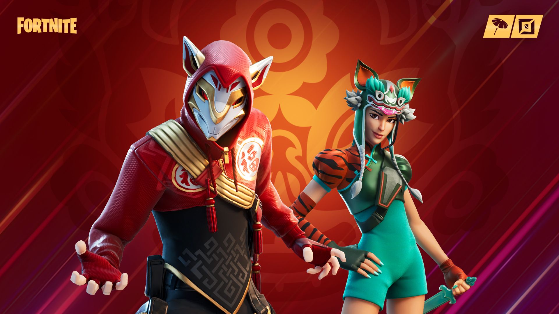 Fortnite Lunar New Year with the new Tigeress and Swift Outfits in the Item Shop now!