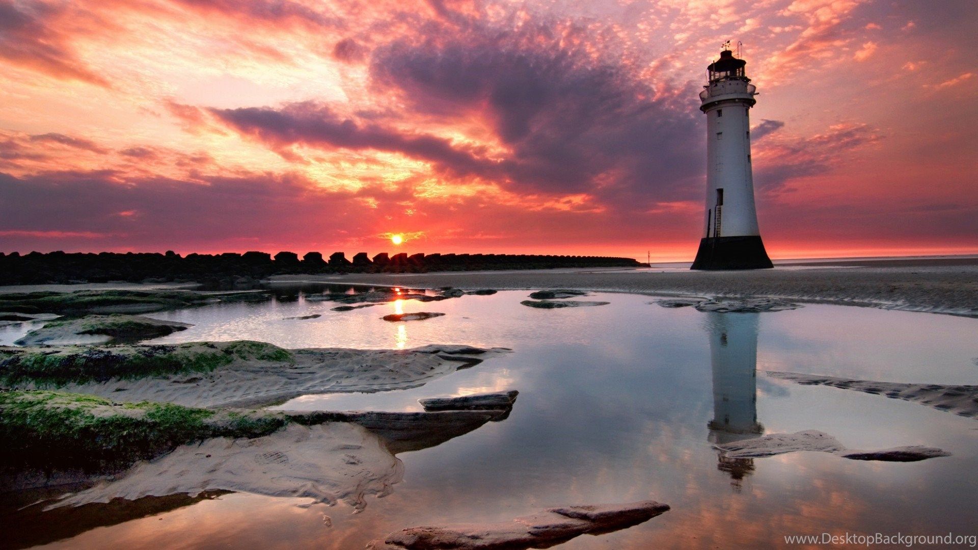 Winter Scene Lighthouse Wallpaper High Quality For Desktop. Desktop Background