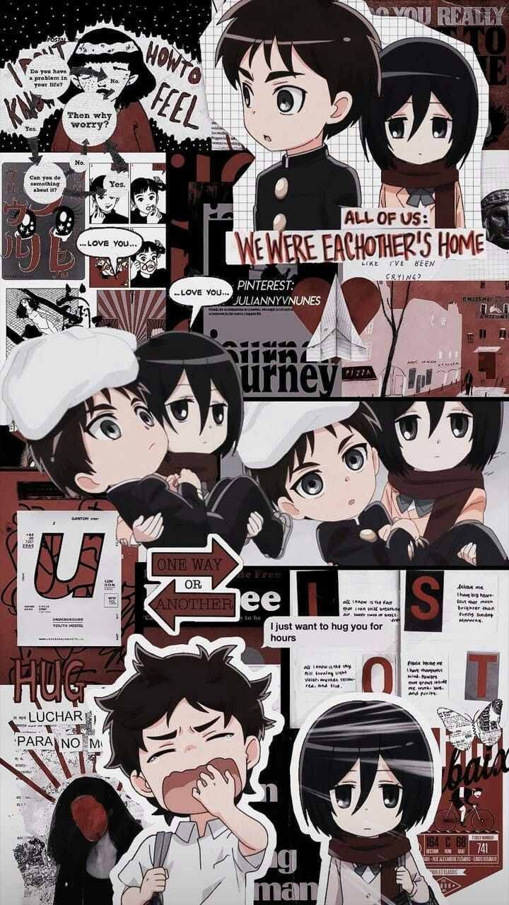 eremika エレミカ. Cute anime wallpaper, Anime wallpaper iphone, Eren and mikasa
