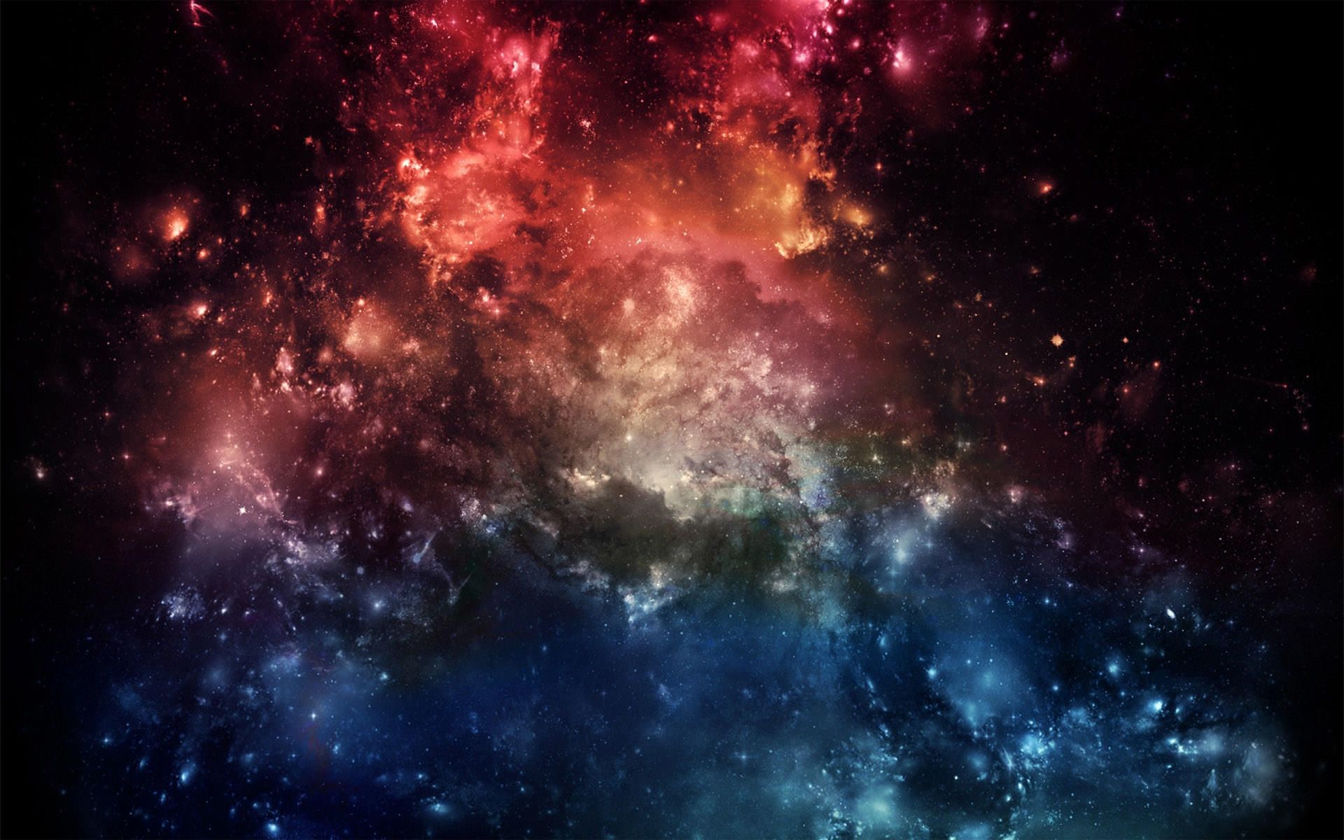 Red And Blue Galaxy Wallpapers - Wallpaper Cave