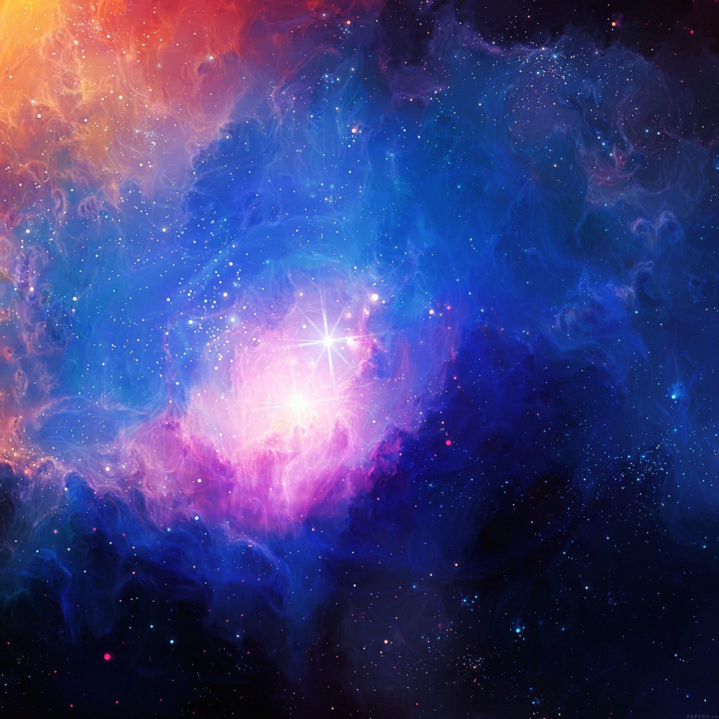 Gorgeous galaxy wallpaper for iPhone and iPad