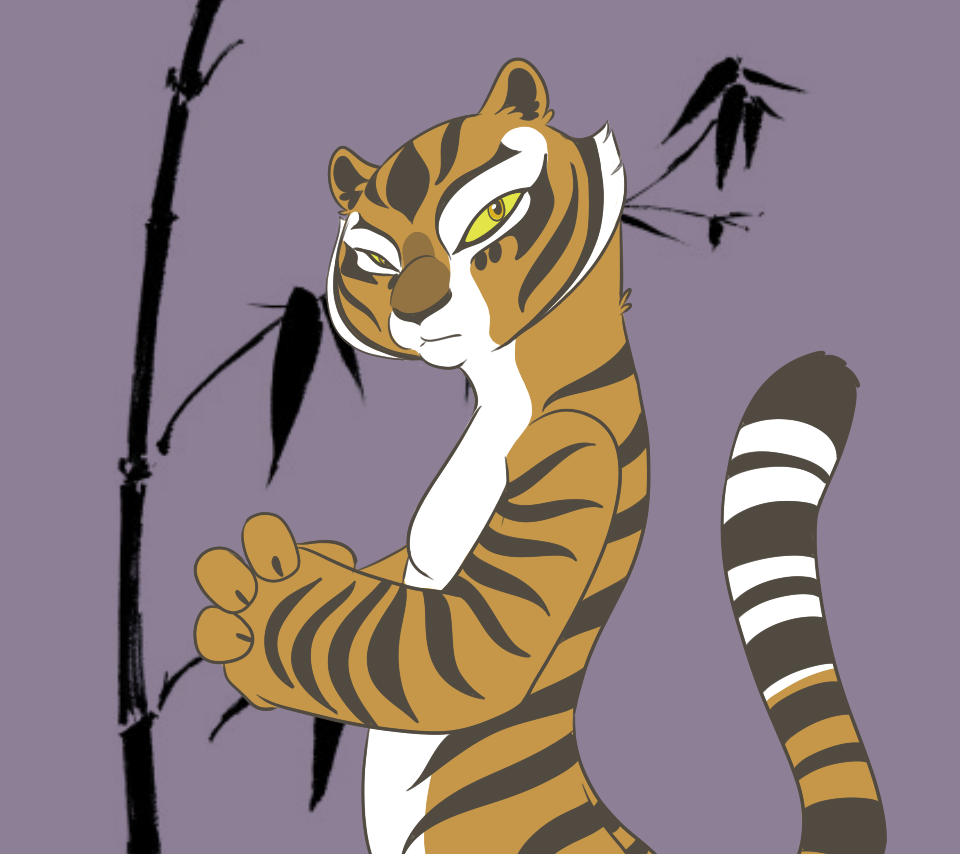 Tigress Droid Wallpaper by P_moss - Fur Affinity [dot] net