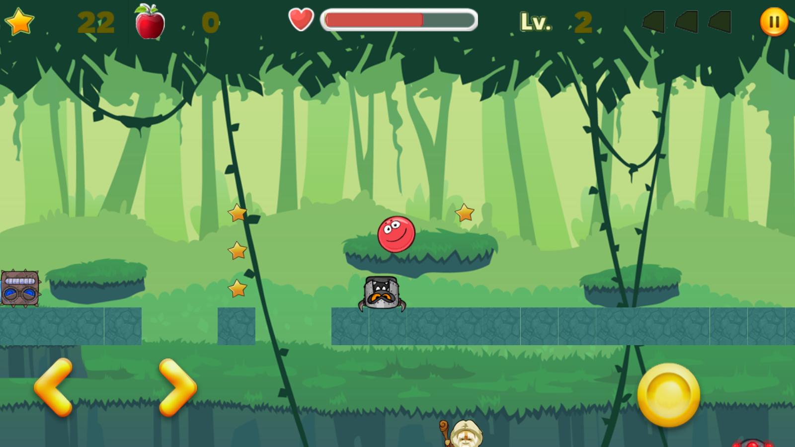 New Red Ball: 4 Roller for Android