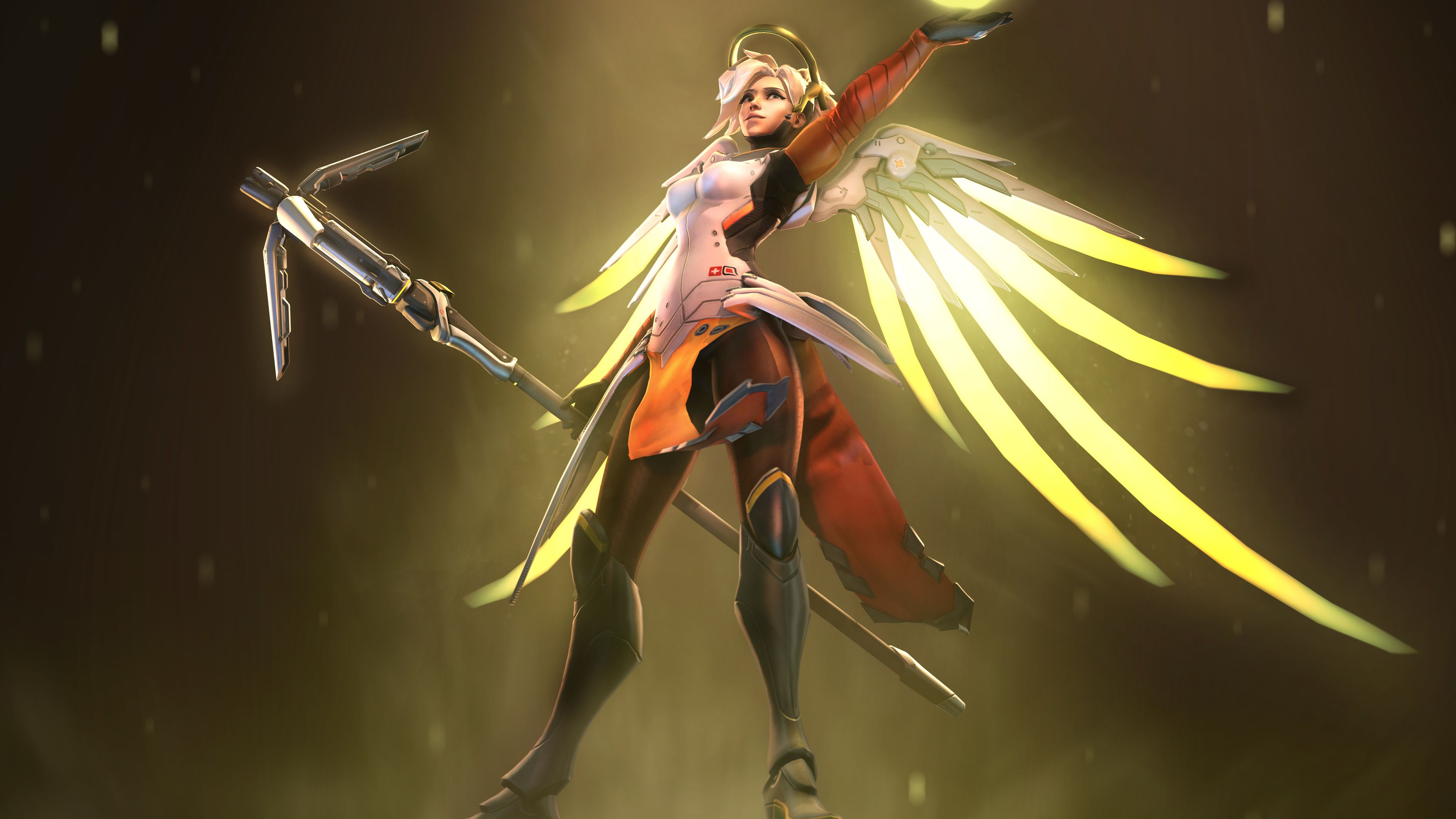 Mercy Overwatch Fanart 5k xbox games wallpaper, ps games wallpaper, pc games wallpaper, overwatch wallpaper,. Overwatch wallpaper, Mercy overwatch, Overwatch