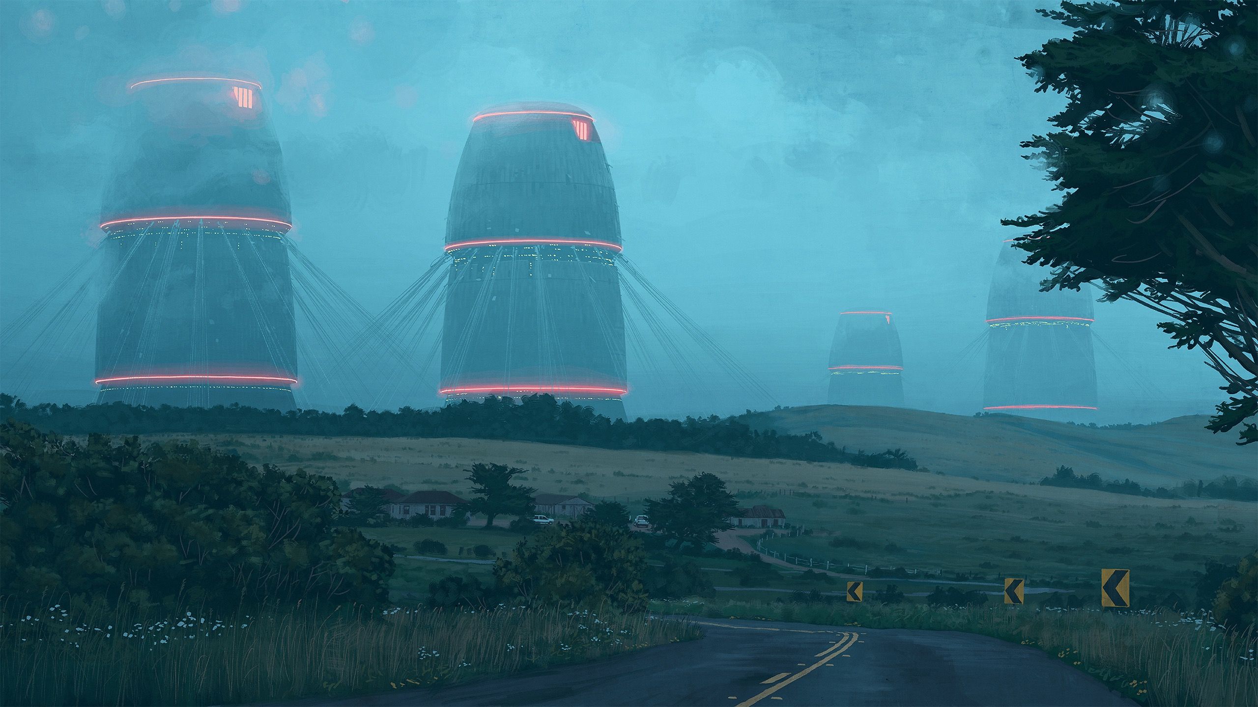 Tales from an alternative dimension: futuristic art works