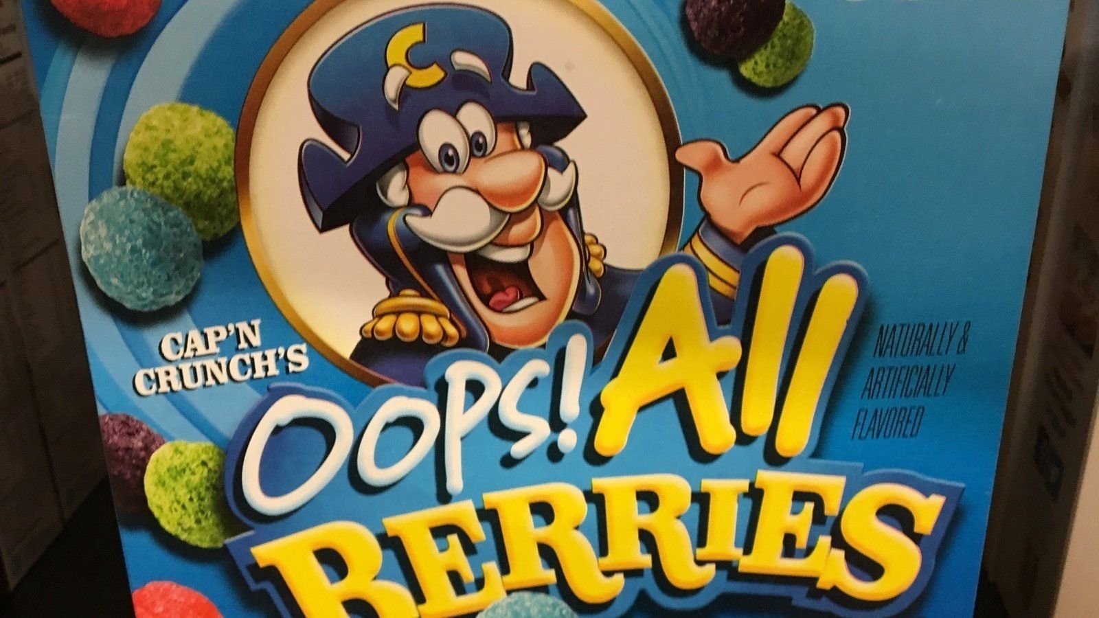 Petition · Quaker Oats, Convince Cap'n Crunch that it's time to drop the Oops! from Oops! All Berries · Change.org