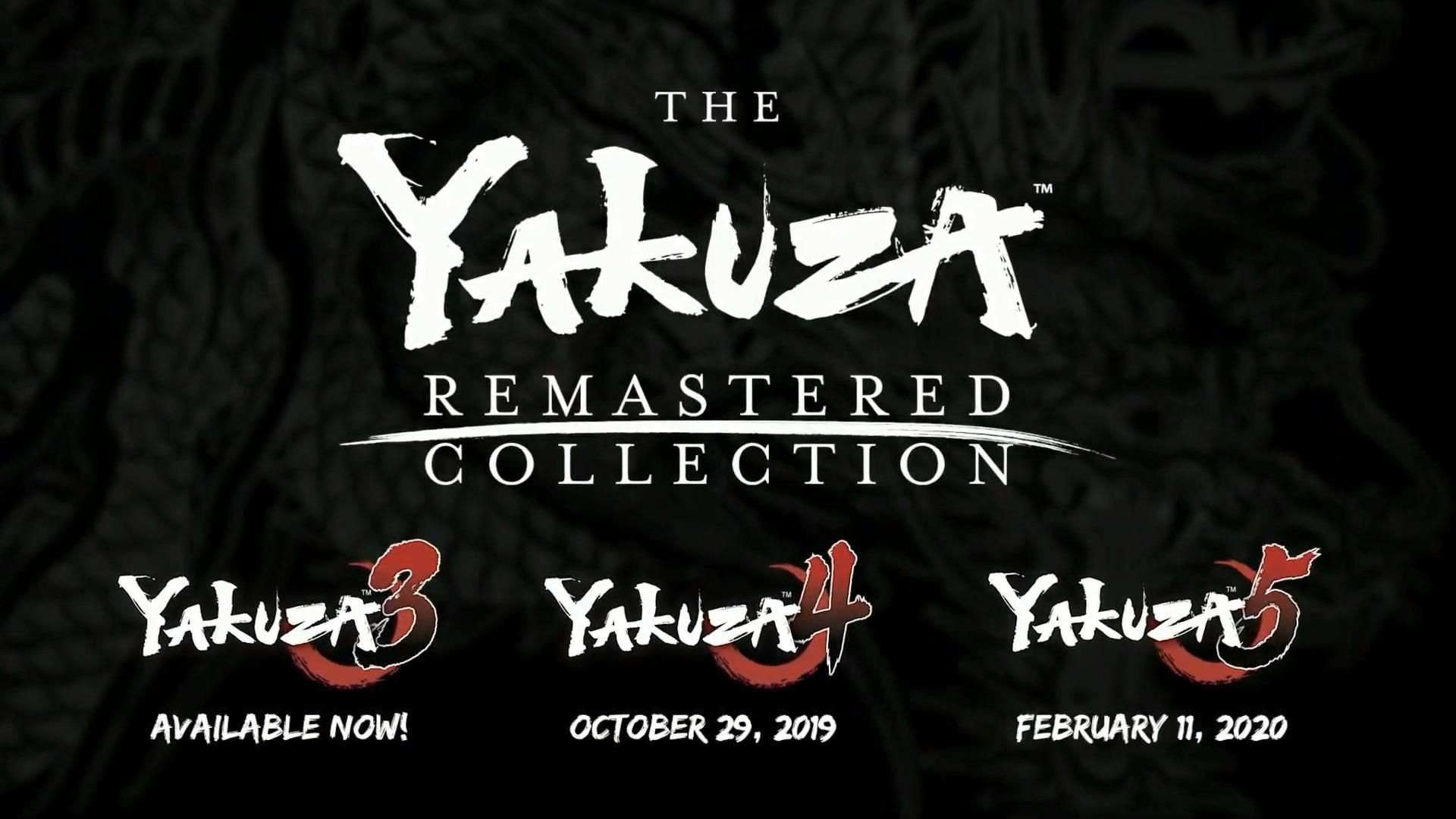 Yakuza 3, 4, and 5 Remastered are Heading West with Yakuza 3 Out Now