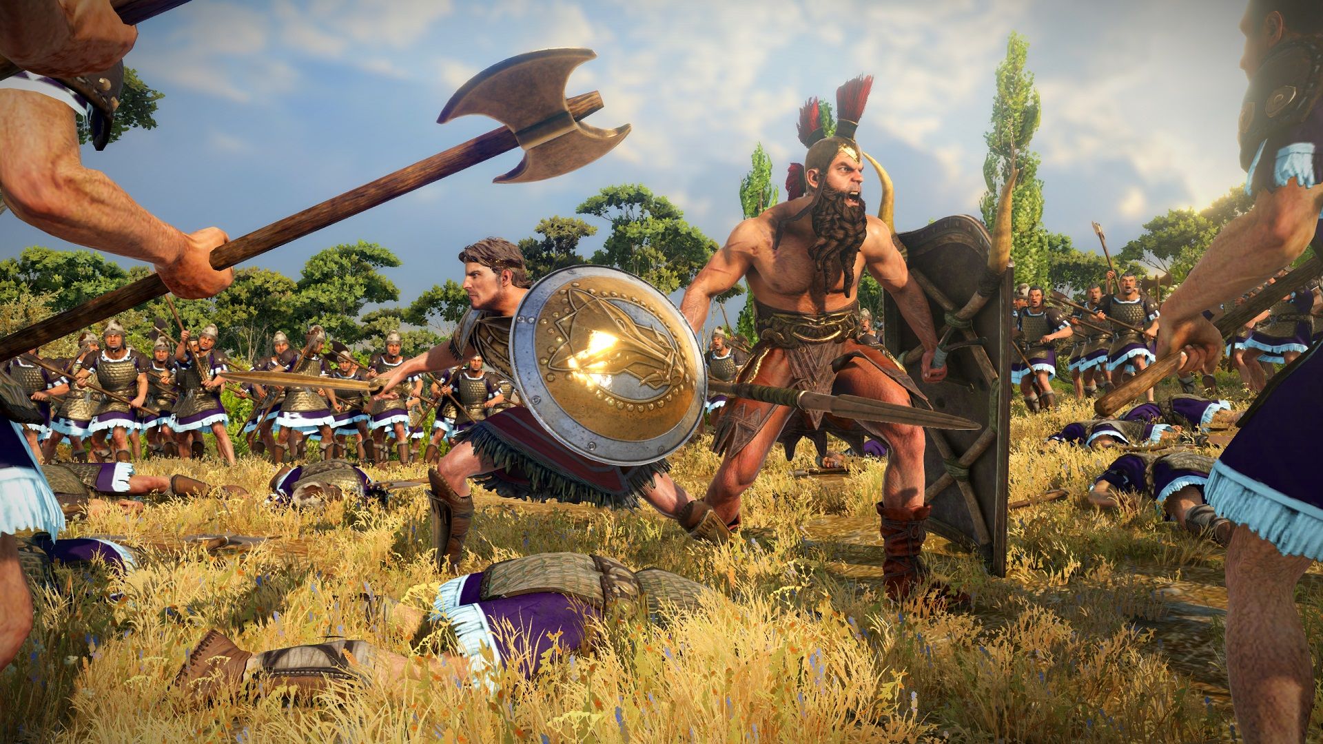 New Total War: Troy DLC adds Ajax & Diomedes, Warhammer 2 style units