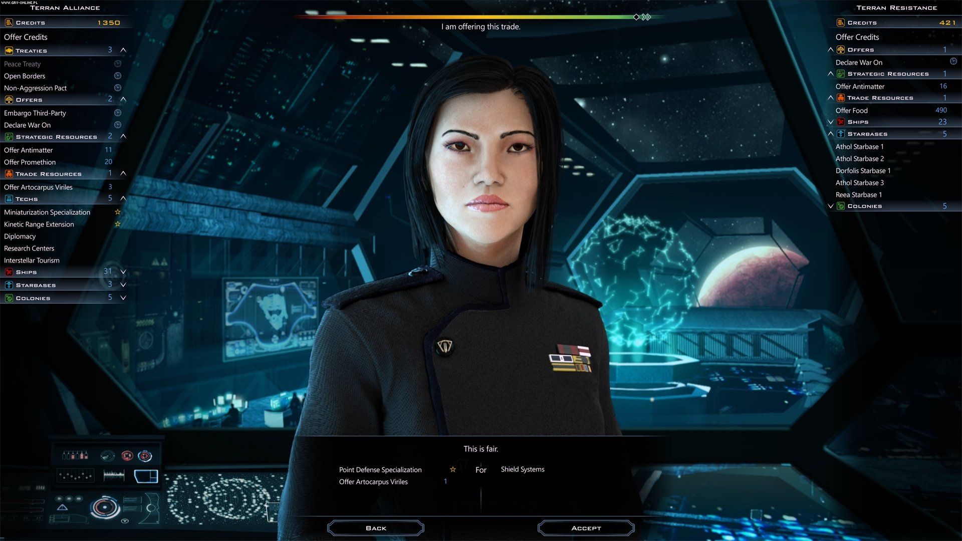 Galactic Civilizations III: Crusade Screenshots, PC
