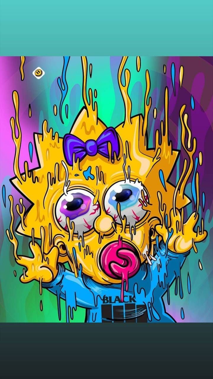 Trippy Simpsons Wallpapers - Wallpaper Cave