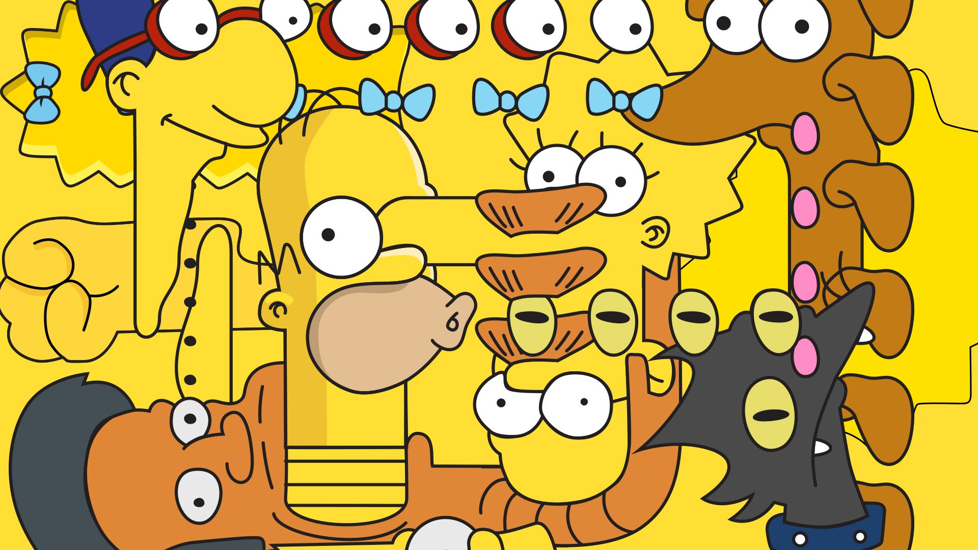 Trippy Simpsons Wallpapers Wallpaper Cave 