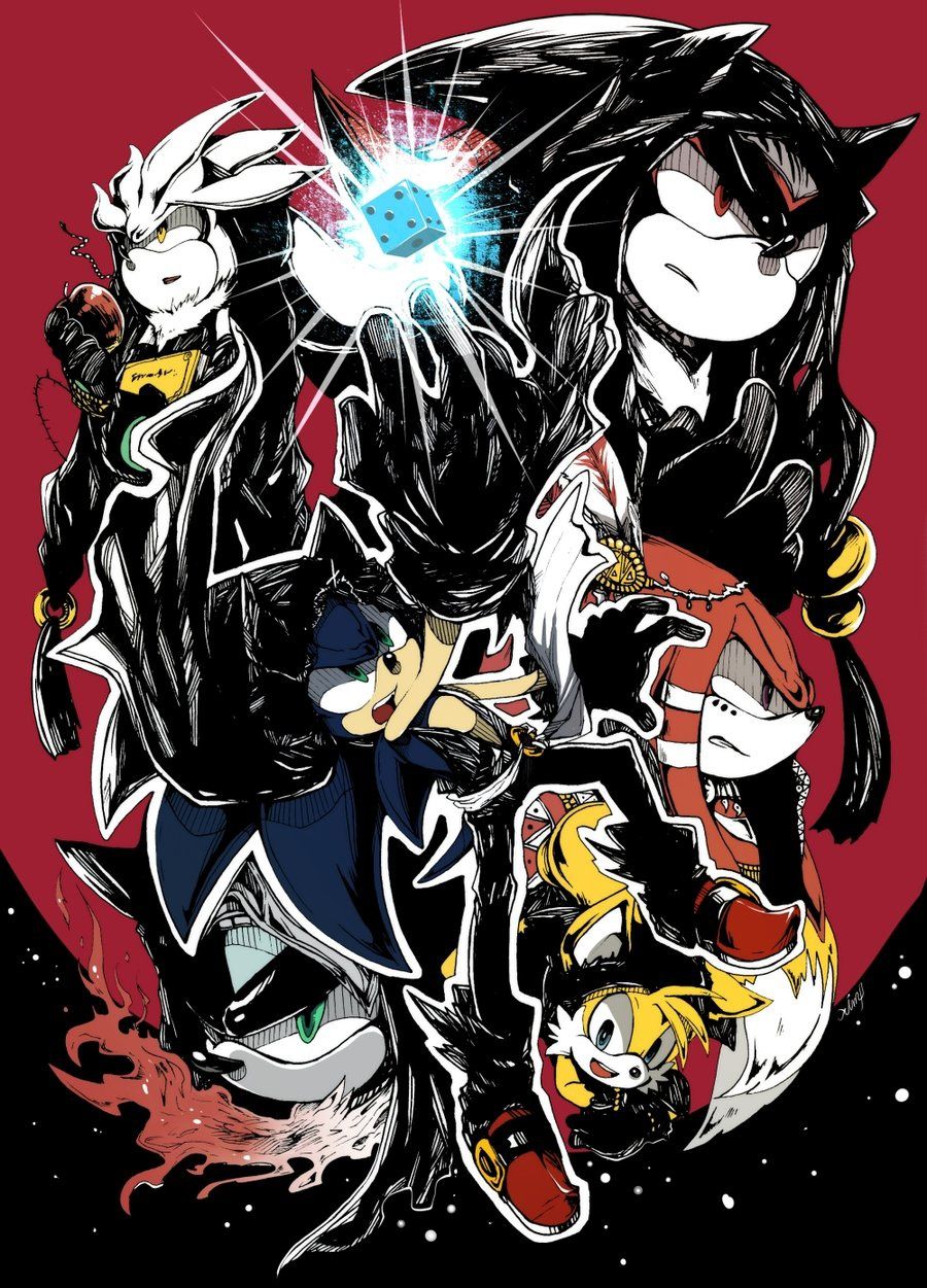 Sonic Shadow Silver Mephiles