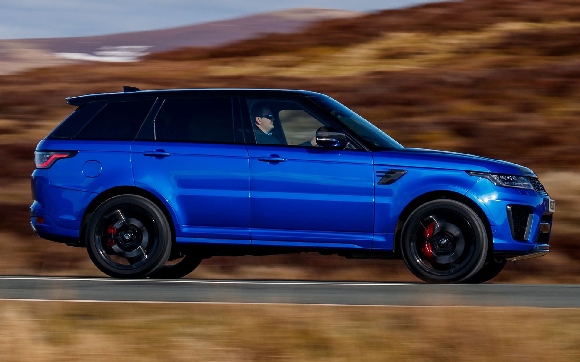 Range Rover Sport Svr Blue 2018