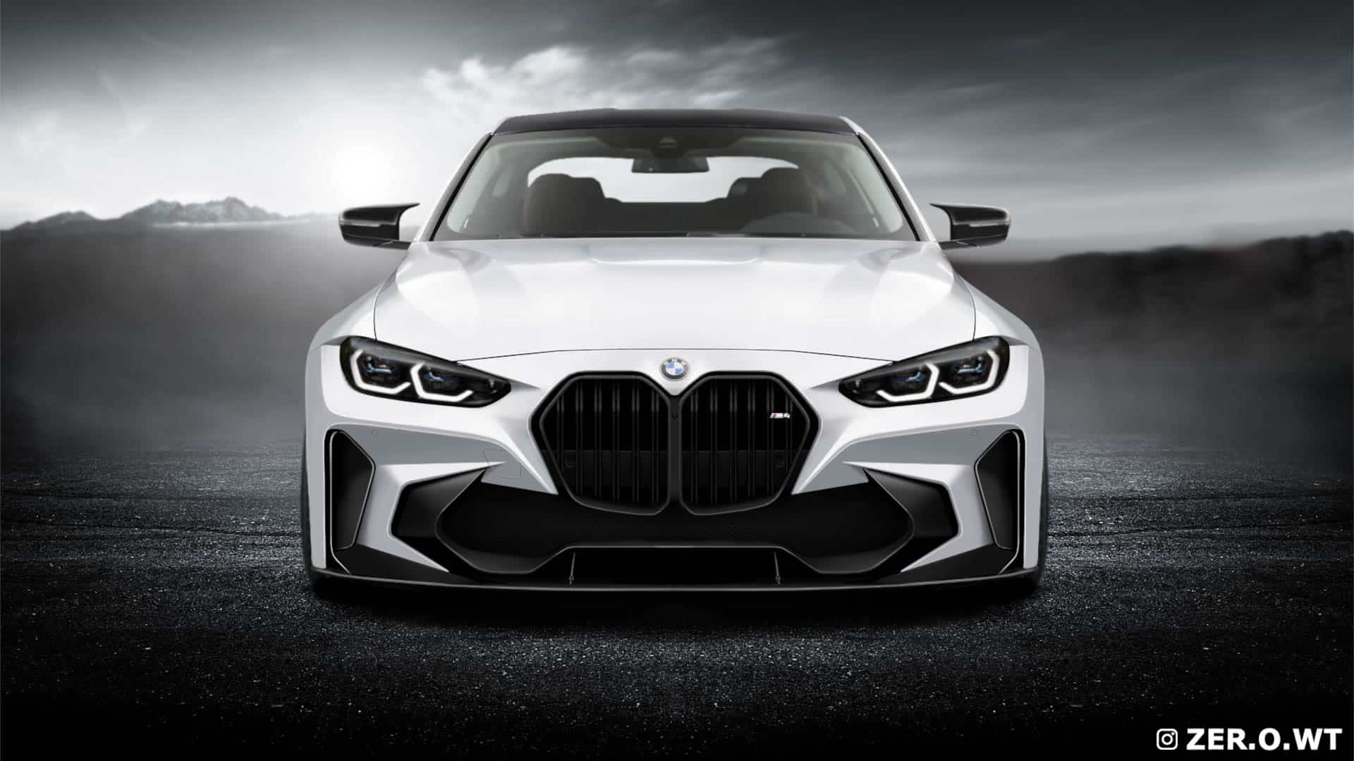 Check Out This BMW M4 Re Design With New Grille And Widebody Kit