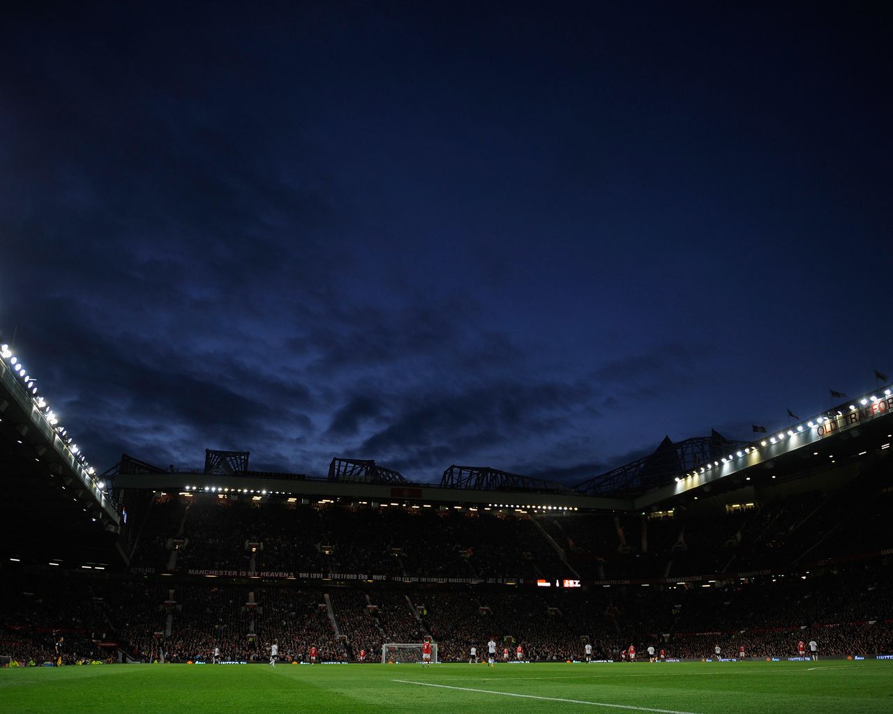 manchester united, old trafford, old trafford desktop wallpaper 70051