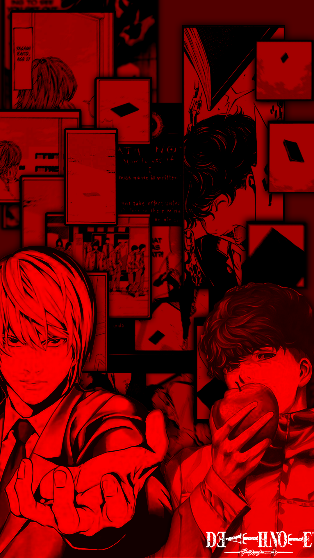 Every Kira has the same fate. A wallpaper made for every Death Note fan. Feedback much appreciated