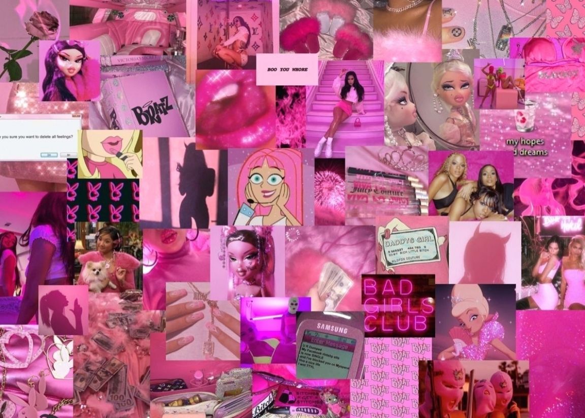hot pink baddie aesthetic laptop wallpaper. Pink wallpaper laptop, Pretty wallpaper iphone, Laptop wallpaper