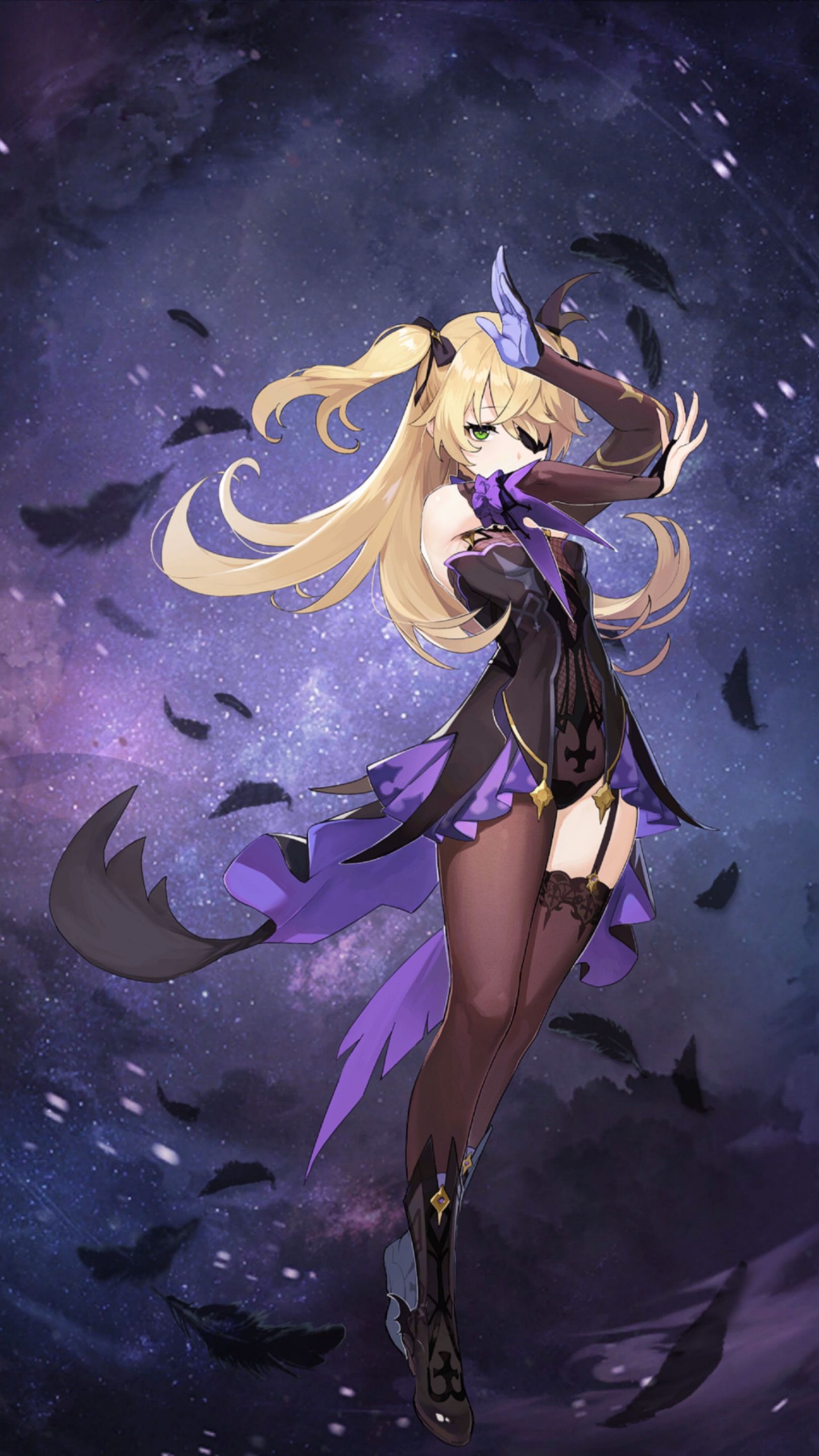 Fischl Phone Wallpaper, Genshin_Impactreddit.com