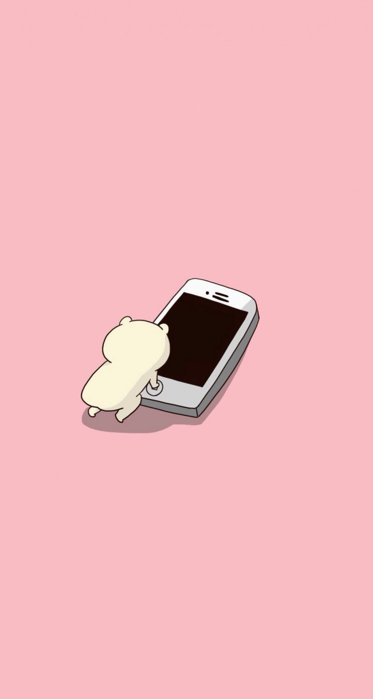 iPhone 8 & iPhone X Wallpaper, Cases & More!. Cute wallpaper, HD cute wallpaper, Cute cartoon wallpaper