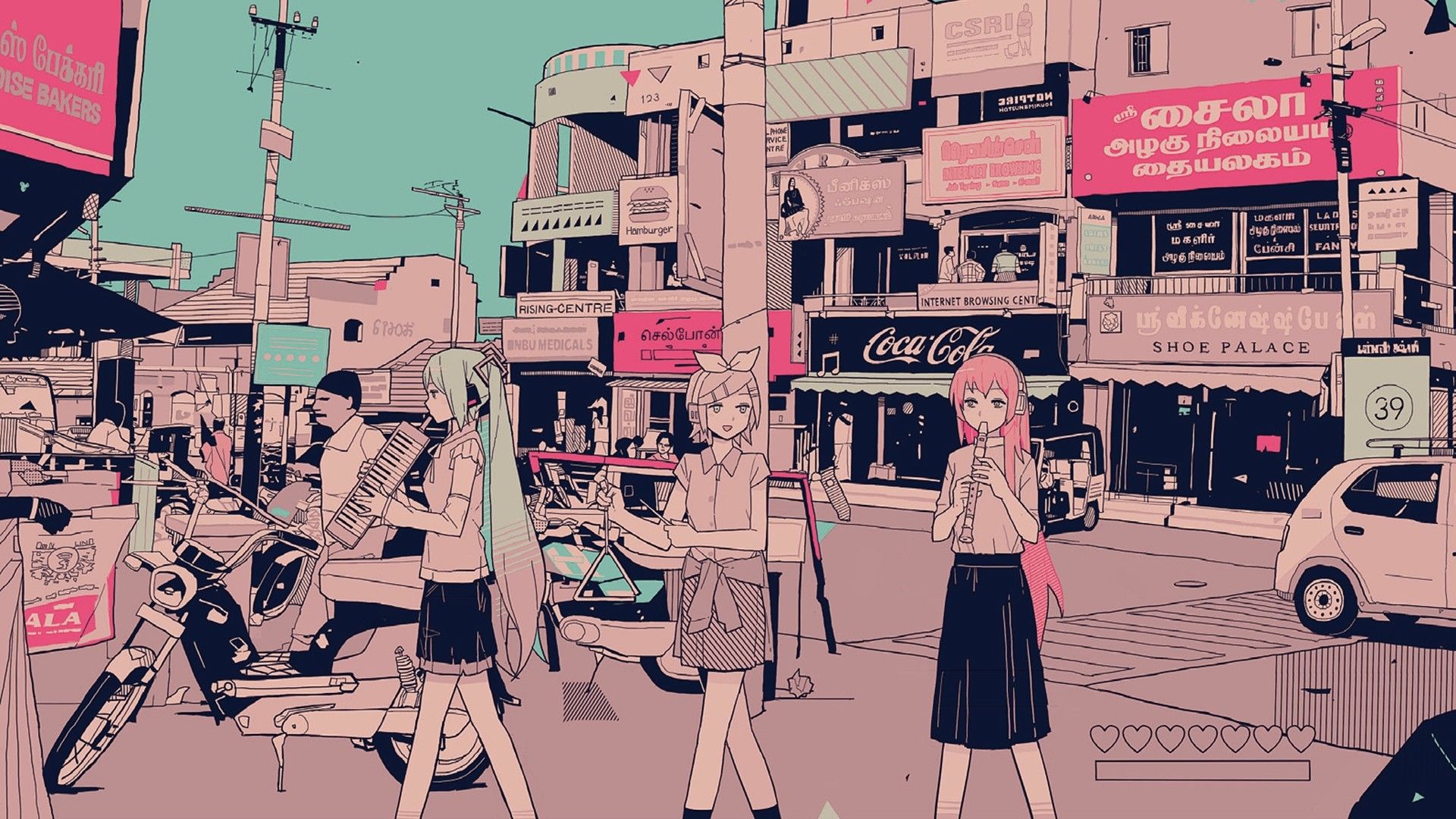 Aesthetic Anime HD Wallpaper: Image