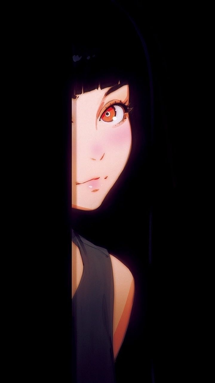 Dark Cute Anime Girl Wallpaper Phone