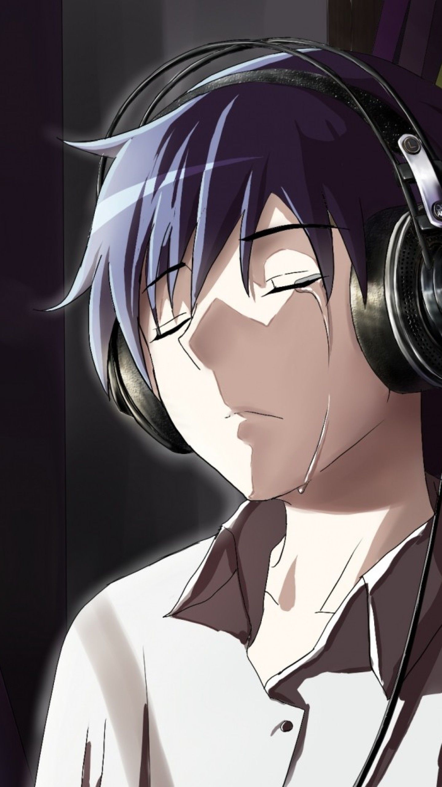 Anime Wallpaper Crying Boy HD Wallpaper