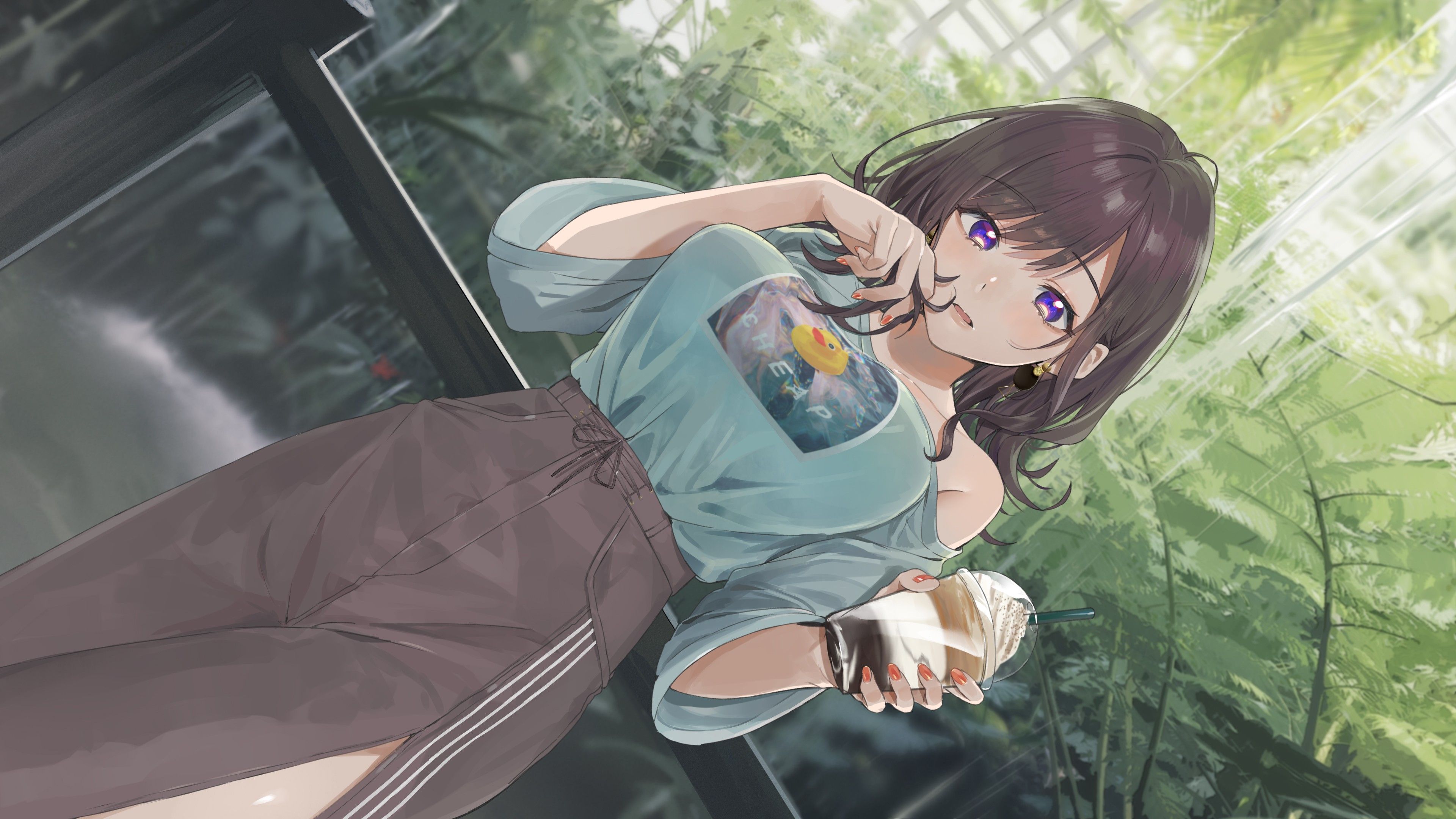 Anime Girl 4K HD Wallpaper