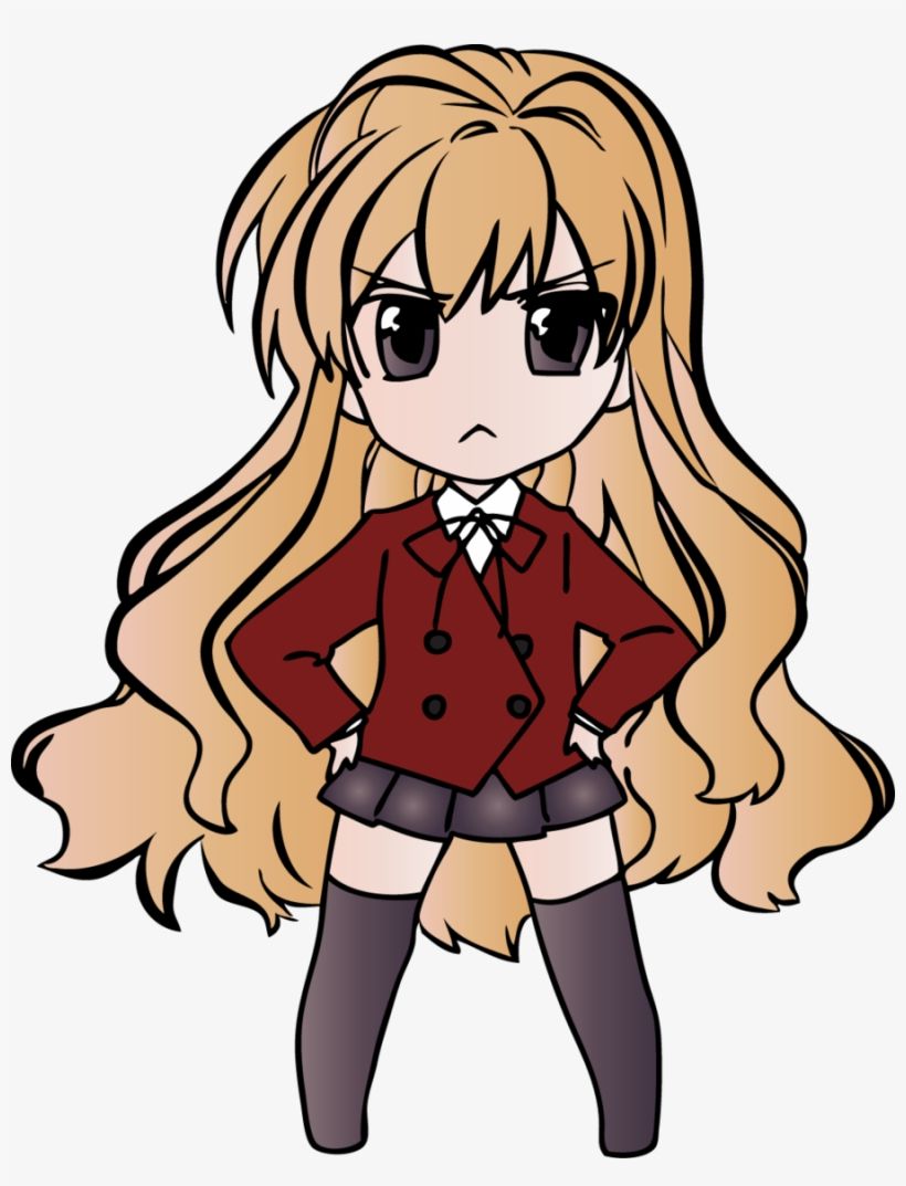 Iamyourenemy Image Taiga HD Wallpaper And Background Anime Girl Chibi Transparent PNG Download