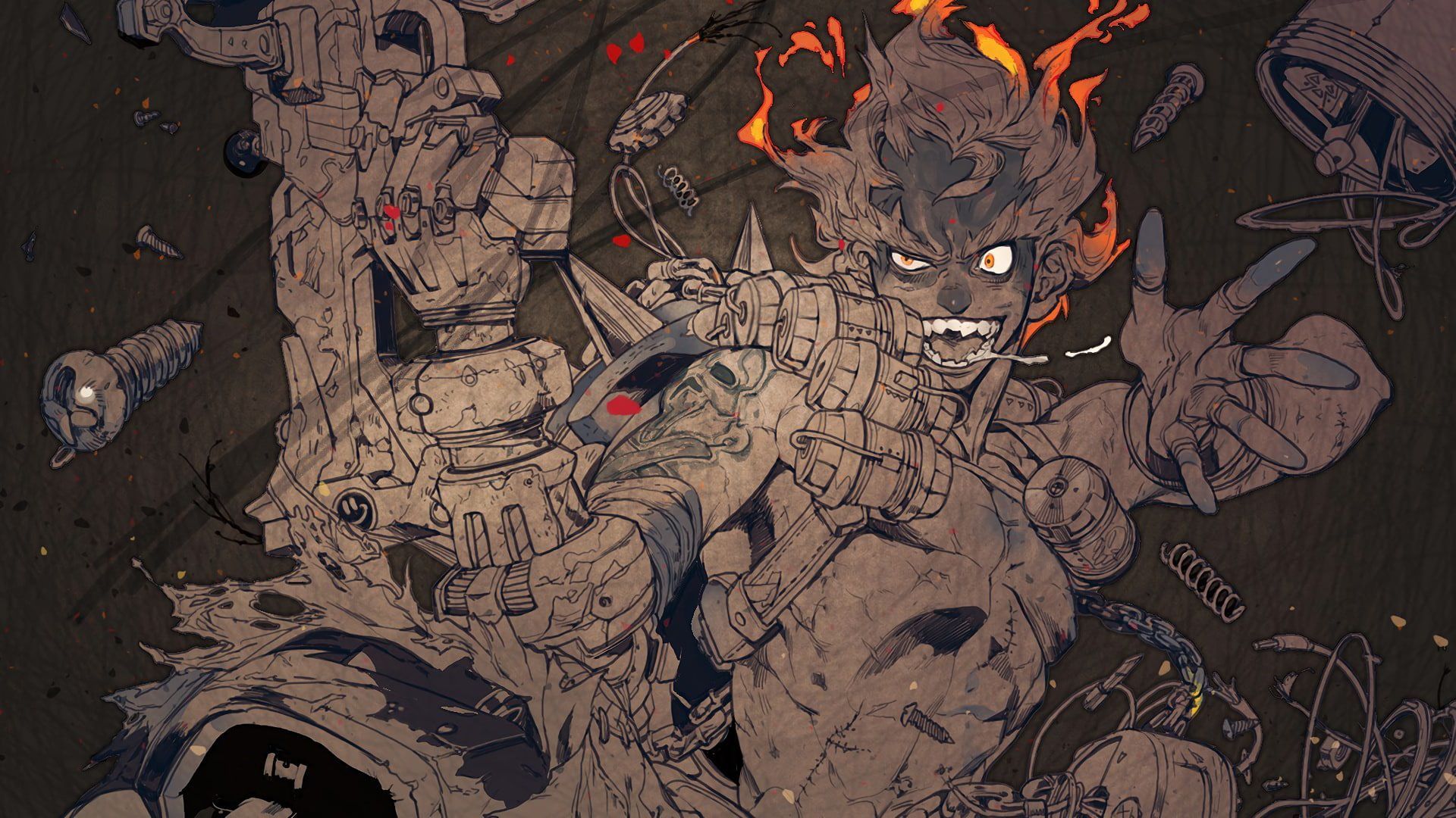 video games #Junkrat #Overwatch #artwork P #wallpaper #hdwallpaper # desktop. Overwatch, Artwork, Junkrat fanart