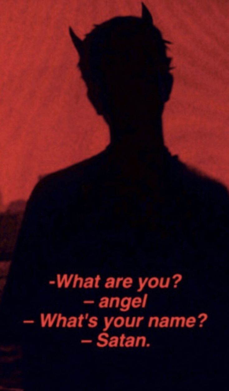 Aesthetic Red Wallpaper Devil