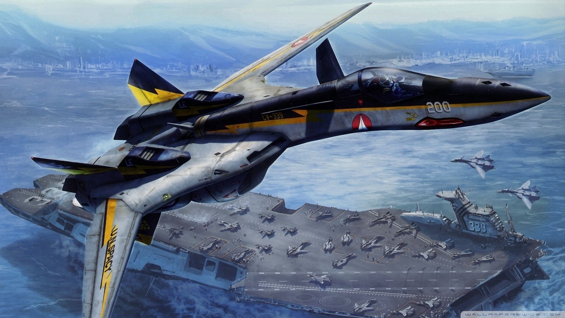 Fighter Jet Desktop Background