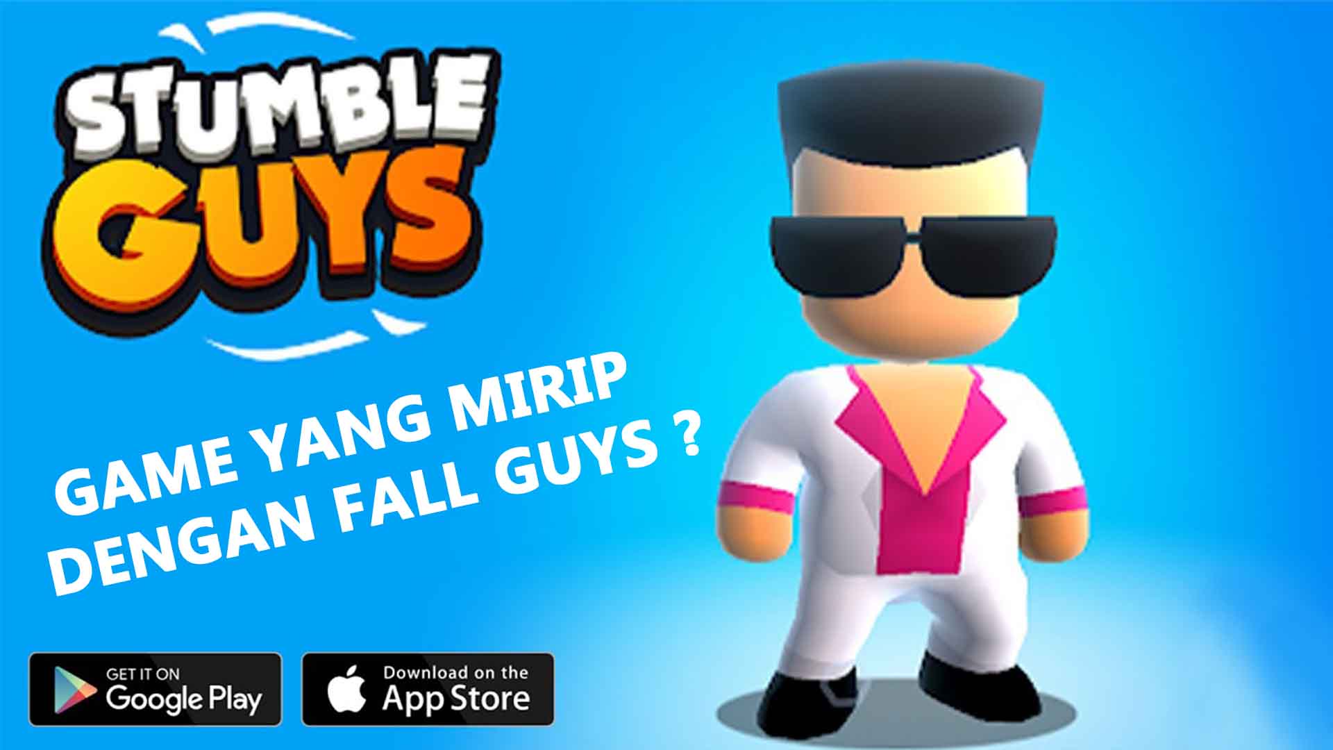 Download Wallpaper : Stumble Guys android on PC