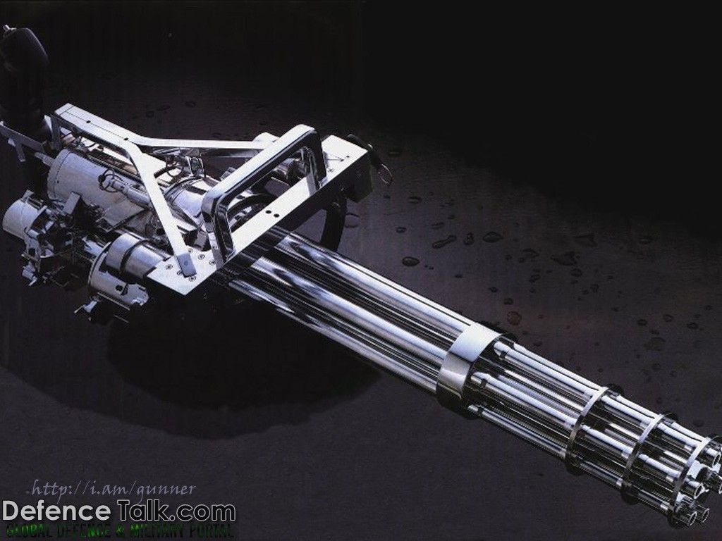 Gatling Gun Weapons Wallpaper. Defence Forum & Military Photo