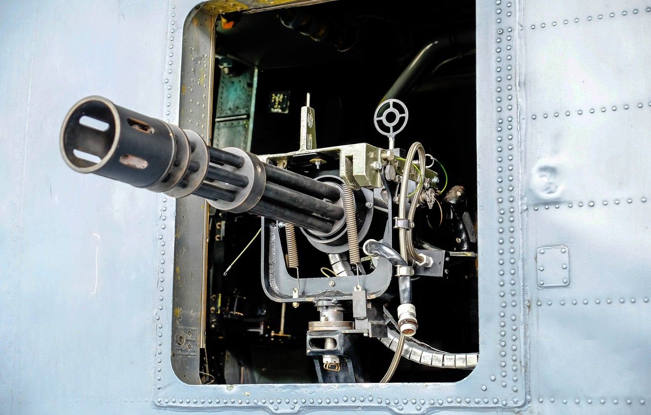 Wallpaper Weapons, Machine Gun, Sikorsky, Gatling Gun, MH 53 Image For Desktop, Section оружие