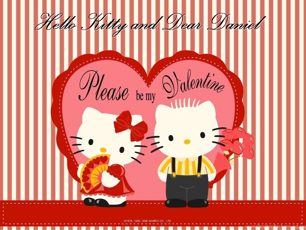 Hello Kitty Valentine Wallpaper Desktop Background
