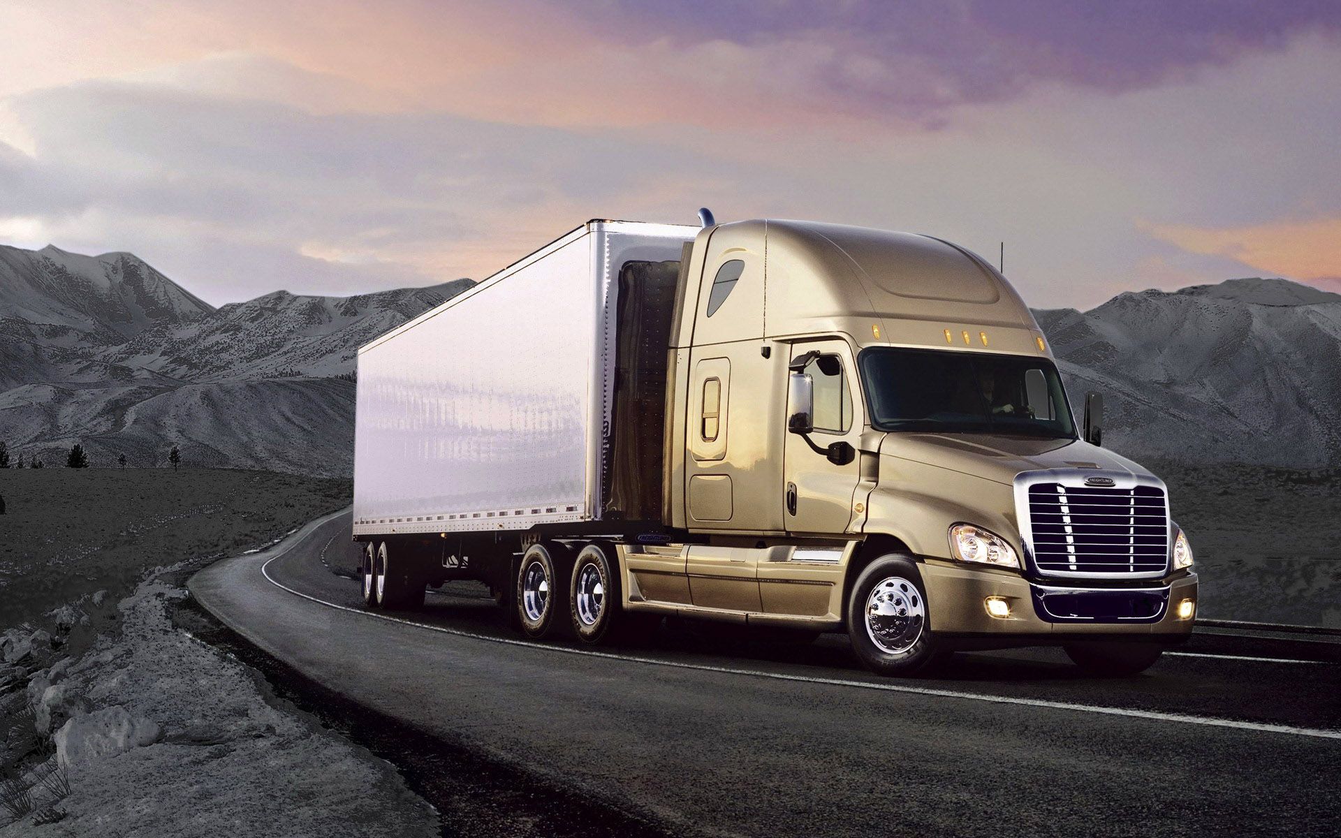 Freightliner Cascadia Truck HD Wallpaper