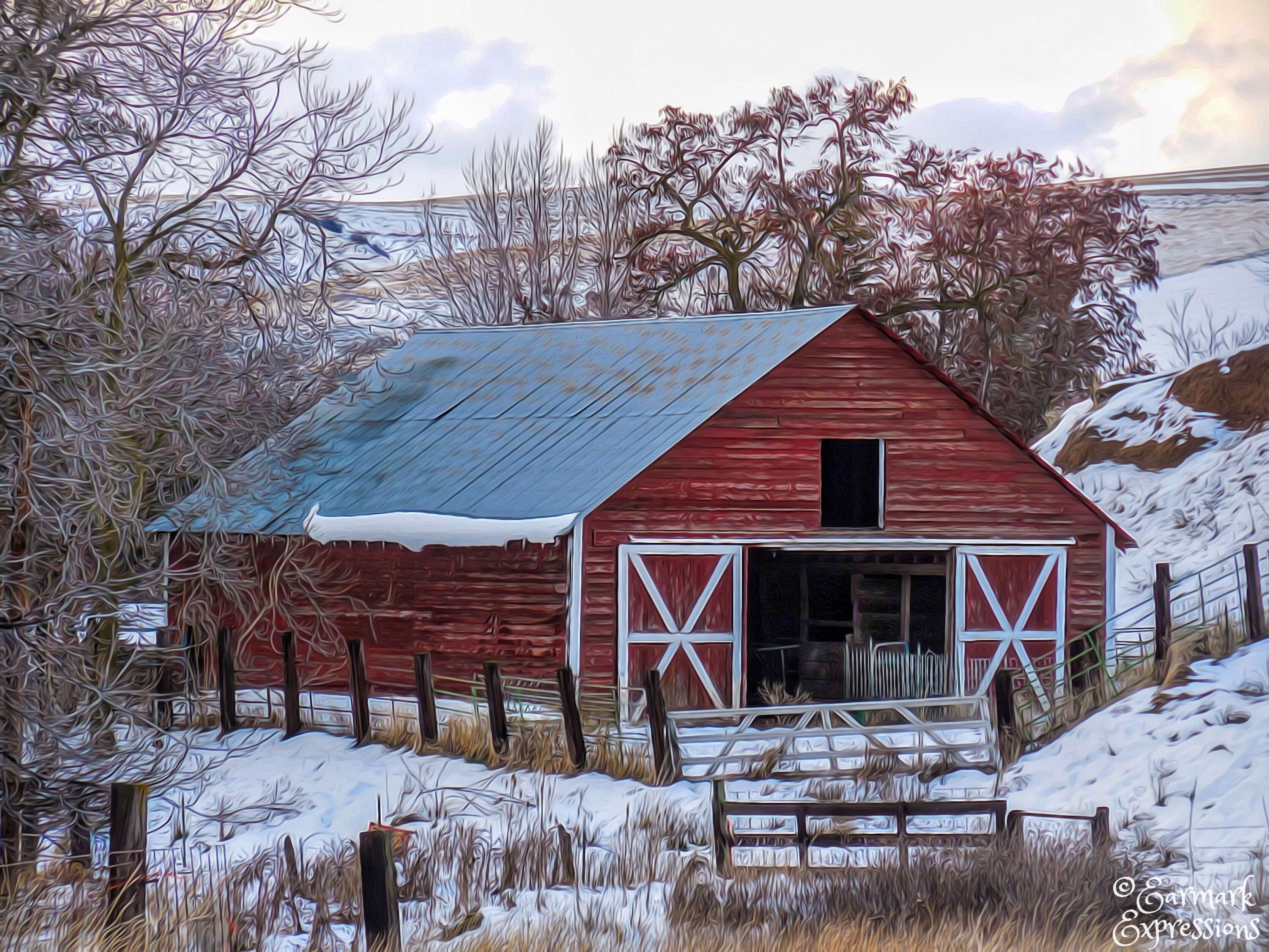 Red Barn Farm Wallpapers - Wallpaper Cave