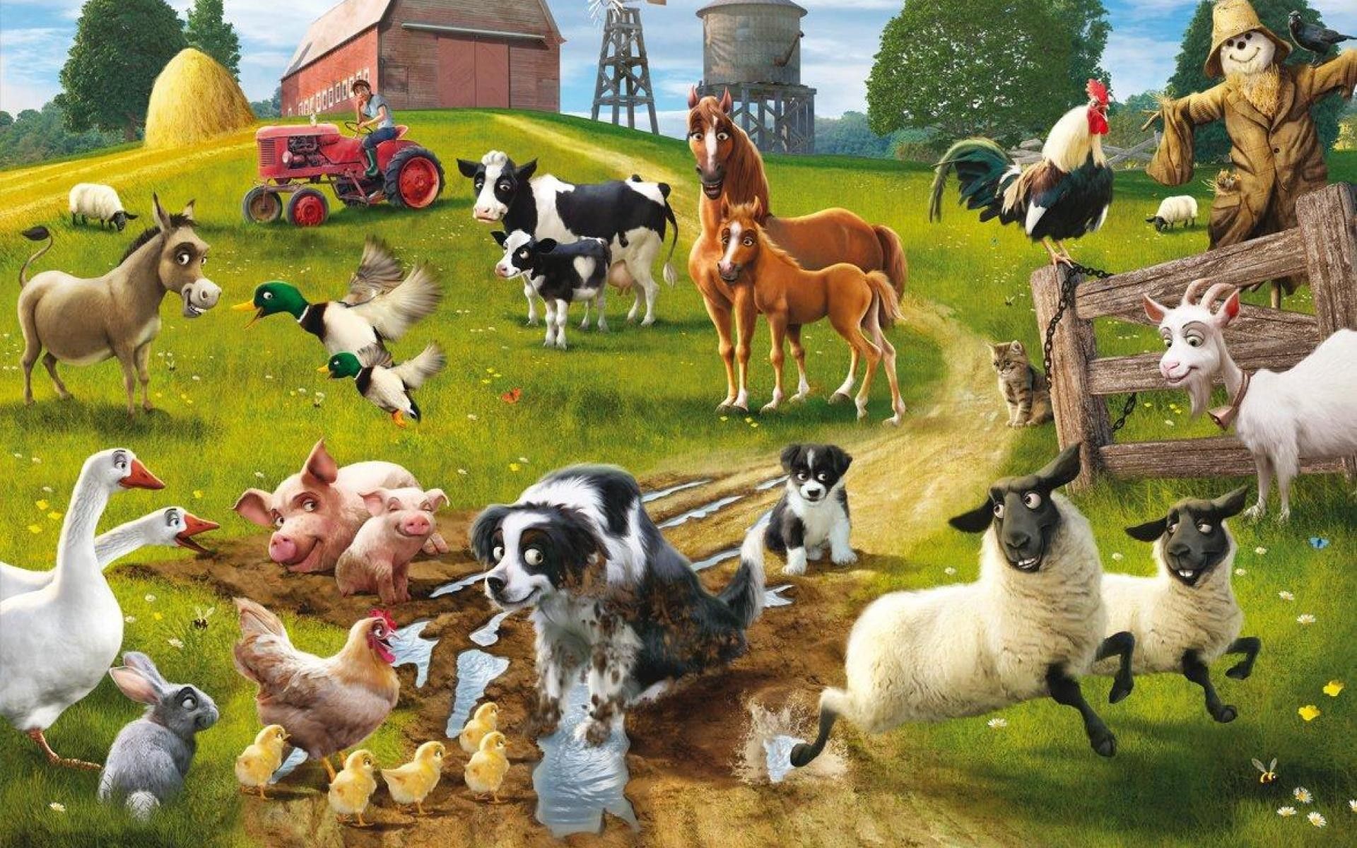 Animals Farm Wallpapers - Wallpaper Cave