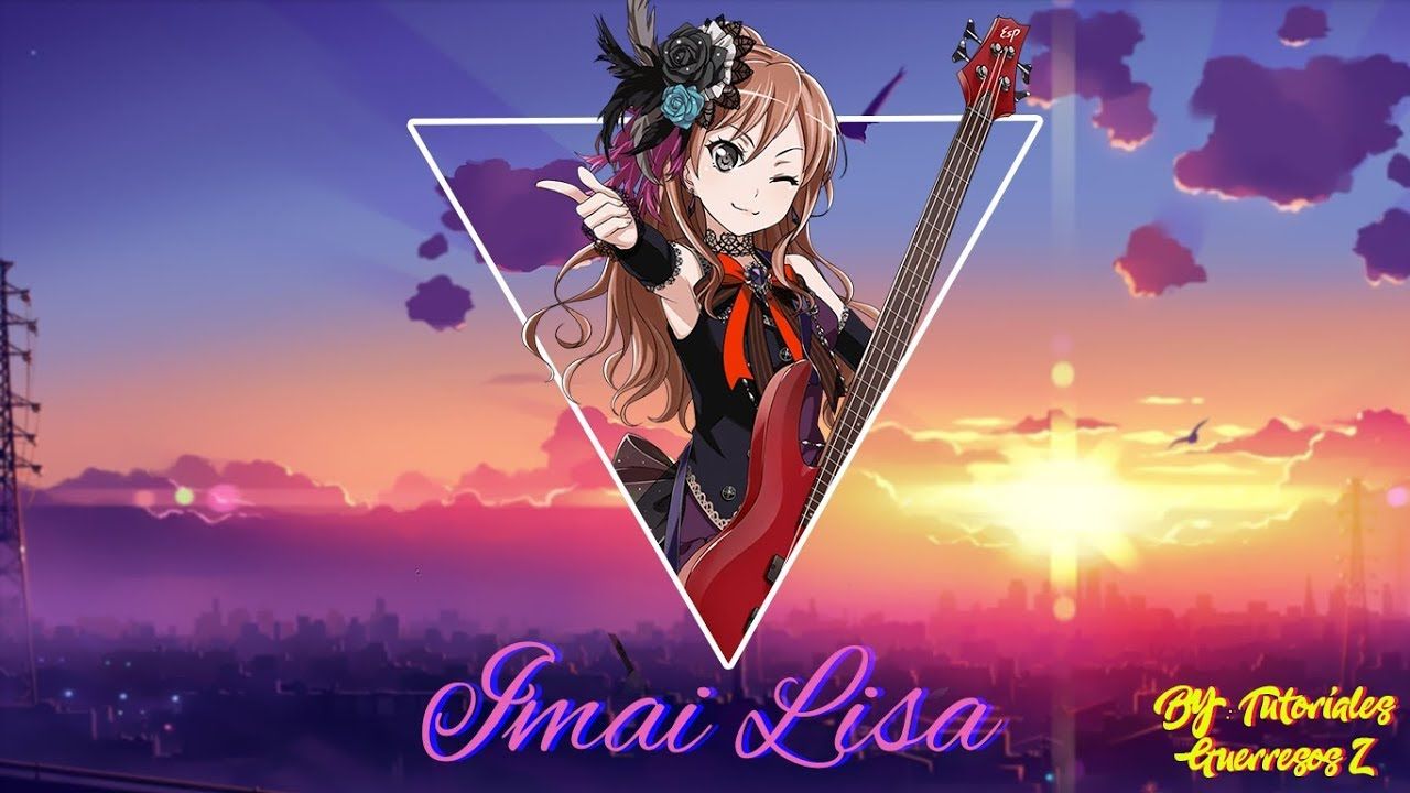 Wallpaper de Imai Lisa(Roselia)/speed art